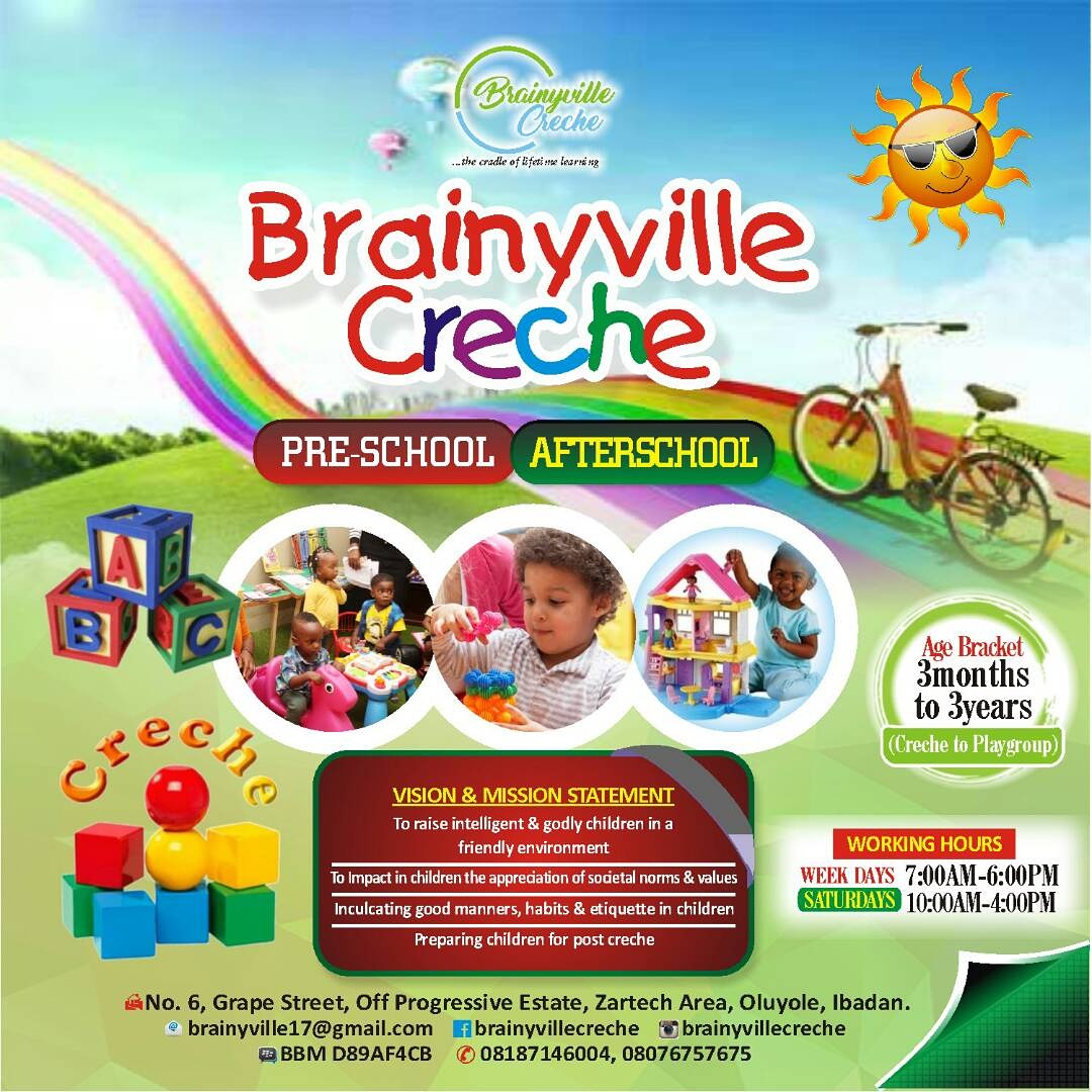 Brainyville Creche Ibadan Oyo State - finelib.com