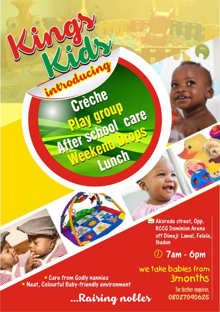 Kings Kids Nursery school Felele, Ibadan Oyo Nigeria - finelib.com